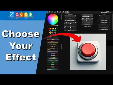 How to Scroll Through Preset Effects with a WLED Button