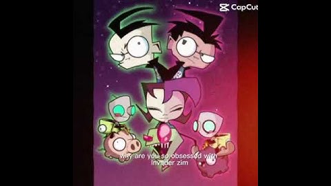 Repost due to lag #invaderzim #invaderzimentertheflorpus #edit #capcut #template #lazyedit