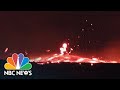 Fiery Torrent Of Fast-Moving Lava Flows From Hawaii's Kilauea | NBC News