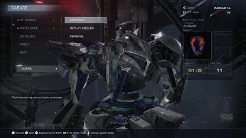 Armored Core 6 Infiltrate Grid 086 S Rank