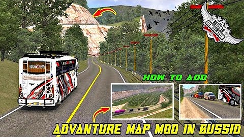 New Advanture Map Mod In Bussid || How To Add || Bussid V3.7.1 || Full Detailed Video || #Bussid