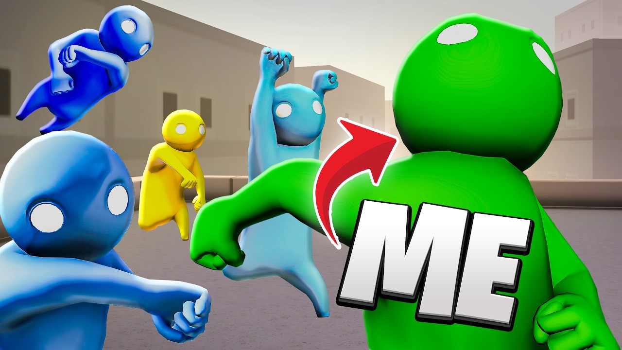 I beat Gang Beasts by ONLY running away... everyone HATED me!
