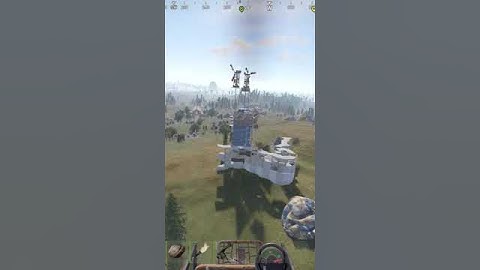 When You Attempt to Fly in Rust... #gaming #funny #rust