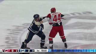 Nic Deslauriers vs Mathieu Olivier NHL Fight 3/17/26