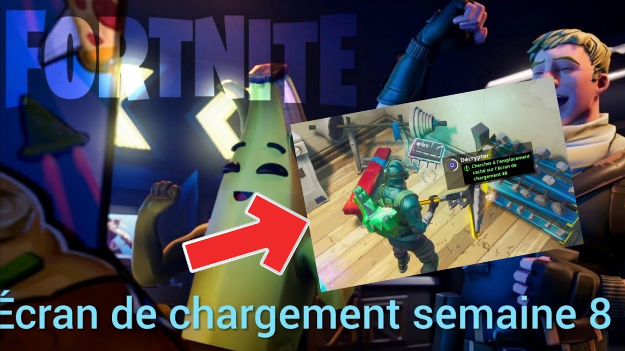 Fortnite Puce Décryptage 97 Ecran De Chargement Semaine 8 Saison 9 Défis Utopie