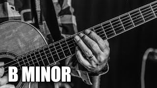 Rock Acoustic Guitar Backing Track In B Minor | My Mind chords