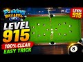 Level 915 Completed Pooking Billiards City Gameplay 