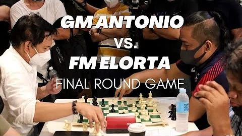 Final Round || FM Elorta vs. GM Antonio in WFM Lom...