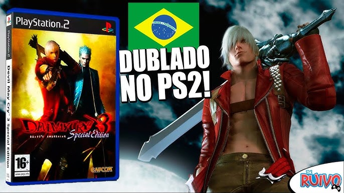 Devil May Cry 3 Special Edition 100% Legendado Em PT-BR PS2 (OPL) 