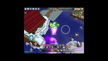 Double clutch + Telly Bridge in Blockman GO Bedwars 😱👆🏻🔥 !!