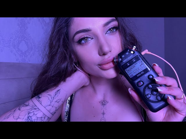 ASMR| TASCAM Mouth Sounds and Hand movements