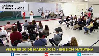 🔴 #EnVivo |  Conferencia Mañanera de la Presidenta Claudia Sheinbaum | Viernes 20 de Marzo 2026