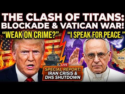 Video ?SHOCKING CLASH: Trump Attacks American Pope Over Iran Blockade! (Supporters REVOLT!)?