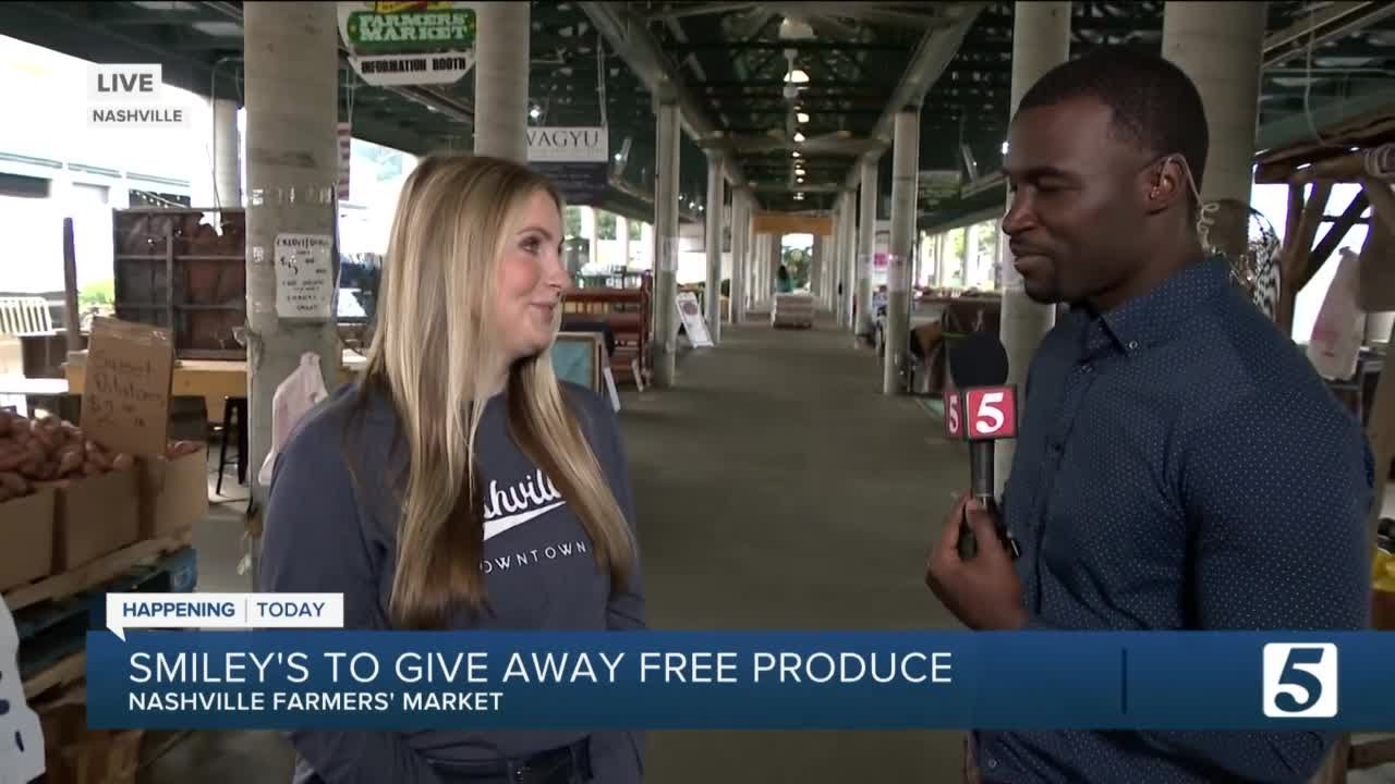 Nashville Downtown Partnership Farmer's Market Live Interview 1 - YouTube