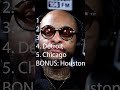 Top 5 Cities Music Edition