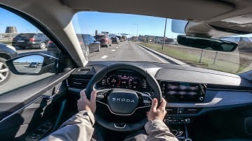 SKODA SCALA (2025) | POV TEST DRIVE