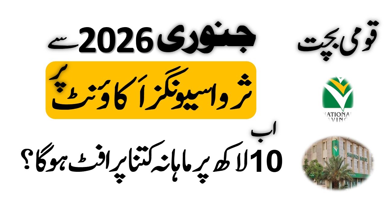 National Savings Sarwa Islamic Savings Account Profit Rate 2026