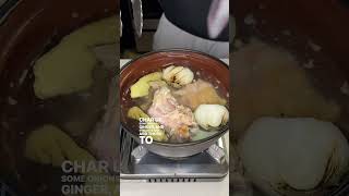 Chicken pho 🍜🐔 pt 4 of rotisserie chicken series. Follow for more! Chicken pho 🍜🐔 pt 4 of rotisserie chicken series. Follow for more!