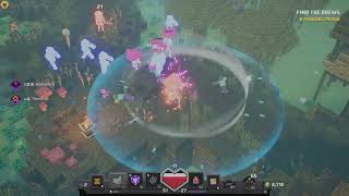 Potion Pandemonium: Conquering the Soggy Swamp in Minecraft Dungeons on PS5