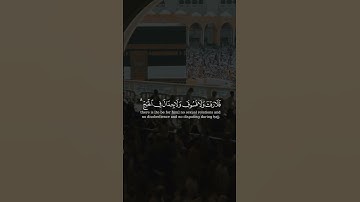 الحج أشهر معلومات من سورة البقرة بصوت الشيخ أنس الجهني