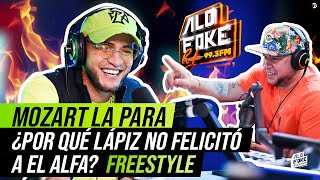 MOZART LA PARA - ¿POR QUE LAPIZ NO FELICITO A EL ALFA? (FREESTYLE ALOFOKE FM DJ SCUFF)