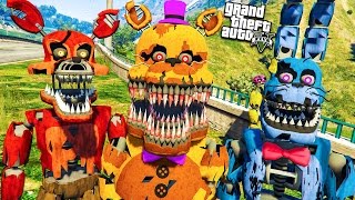 ГТА 5 МОДЫ АНИМАТРОНИКИ И 5 НОЧЕЙ С ФРЕДДИ В GTA 5! ОБЗОР МОДА В GTA 5 ИГРЫ ГТА МИР ВИДЕО GTA 5 МОДЫ