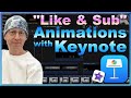 How to create transparent background movie animations in Keynote for iMovie or FCP - EASY!