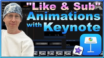 How to create transparent background movie animations in Keynote for iMovie or FCP - EASY!