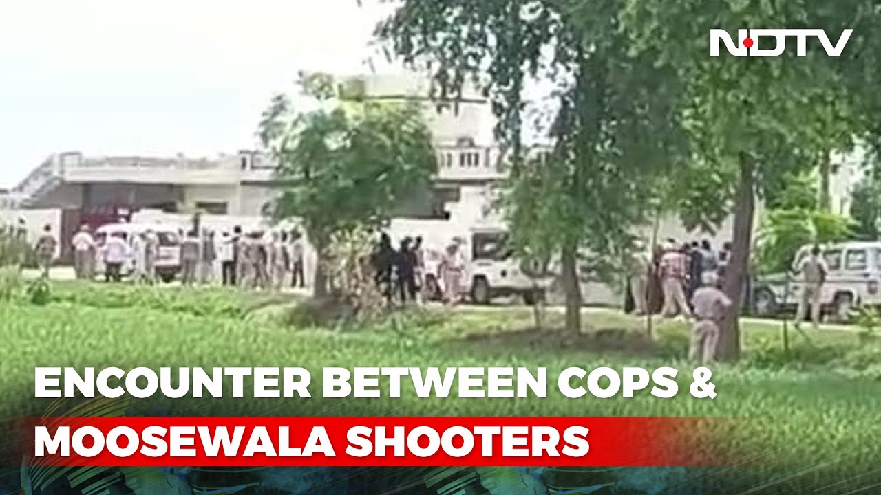 Sidhu Moose Wala Murder Suspects, Punjab Cops In Intense Shootout Near Amritsar