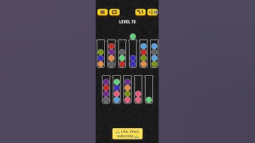Ball sort puzzle level 73