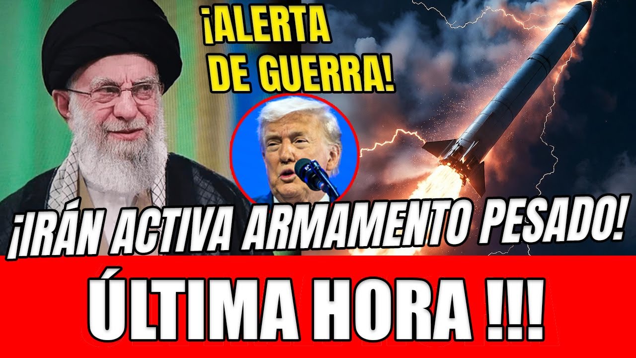 🚨ALERTA DE GUERRA 💣IRÁN ACTIVA ARMAMENTO PESADO Y SURGEN IMÁGENES IMPACTANTES DEL CHOQUE CON AMÉRICA