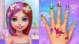 Fun Care Makeover for Girls Glitter Makeup Sparkle Salon - Android gameplay TabTale screenshot 5