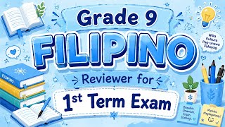 GRADE  9 - FILIPINO | Term 1 - Exam  #periodicaltest #termexam #term1 #Filipino #grade9