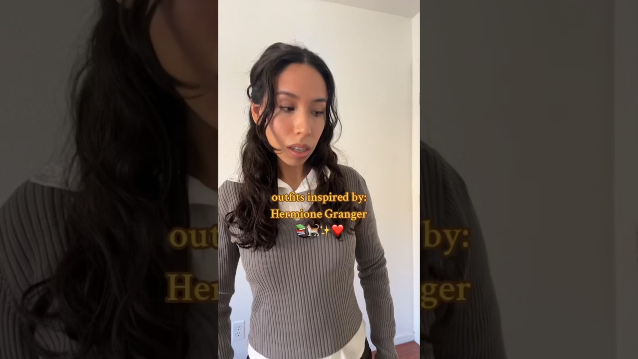 fall outfits inspired by Hermione 