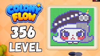 Colony flow Level 356 Walkthrough Solution