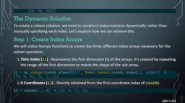 Mastering Indexing in 3D Arrays with Numpy: Dynamic Solutions Made Easy