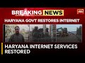Internet restored in haryana districts as farmers protest enters day 13  india today news