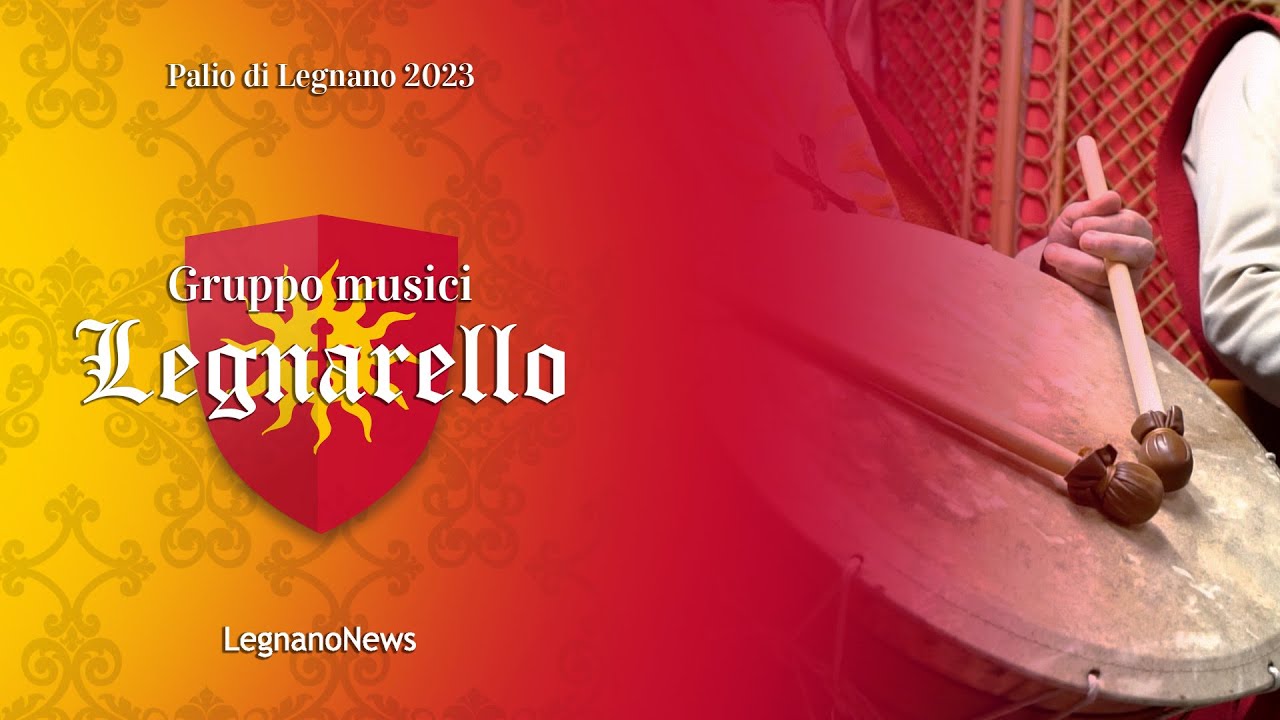 Palio di Legnano - Il gruppo musici della contrada Legnarello