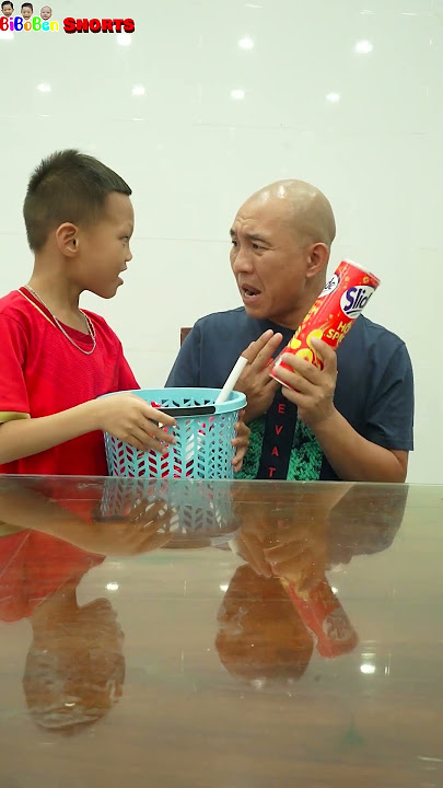 Funny video | Greedy dad doesn't want to share food #shorts #funny