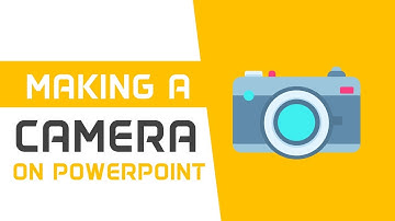 How To Make a Camera on POWERPOINT! PowerPoint Icon Making Tutorial