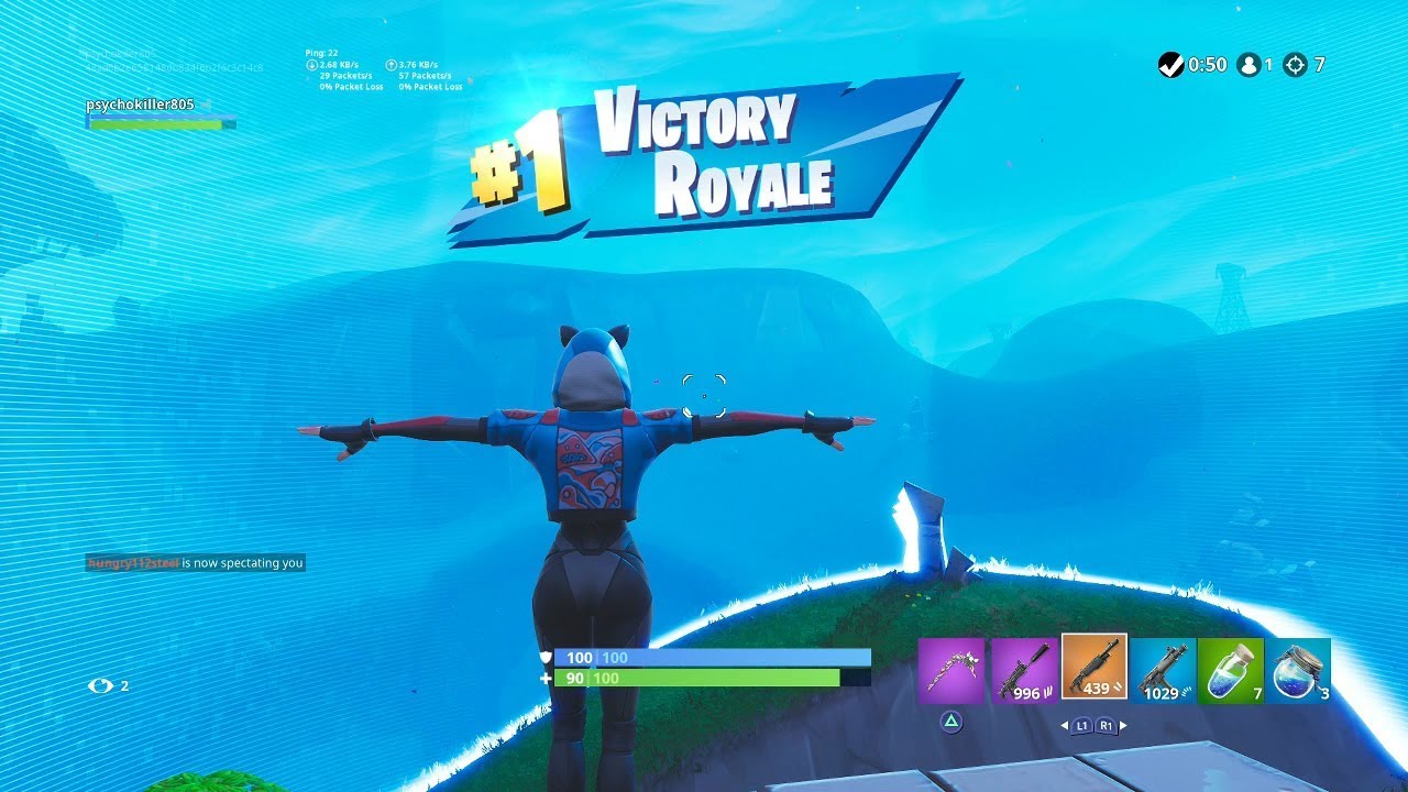 Fortnite Guy With Cat Ears Fortnite First Win With Lynx Skin Catwoman Outfit Fortnite Season 7 Battle Pass Youtube