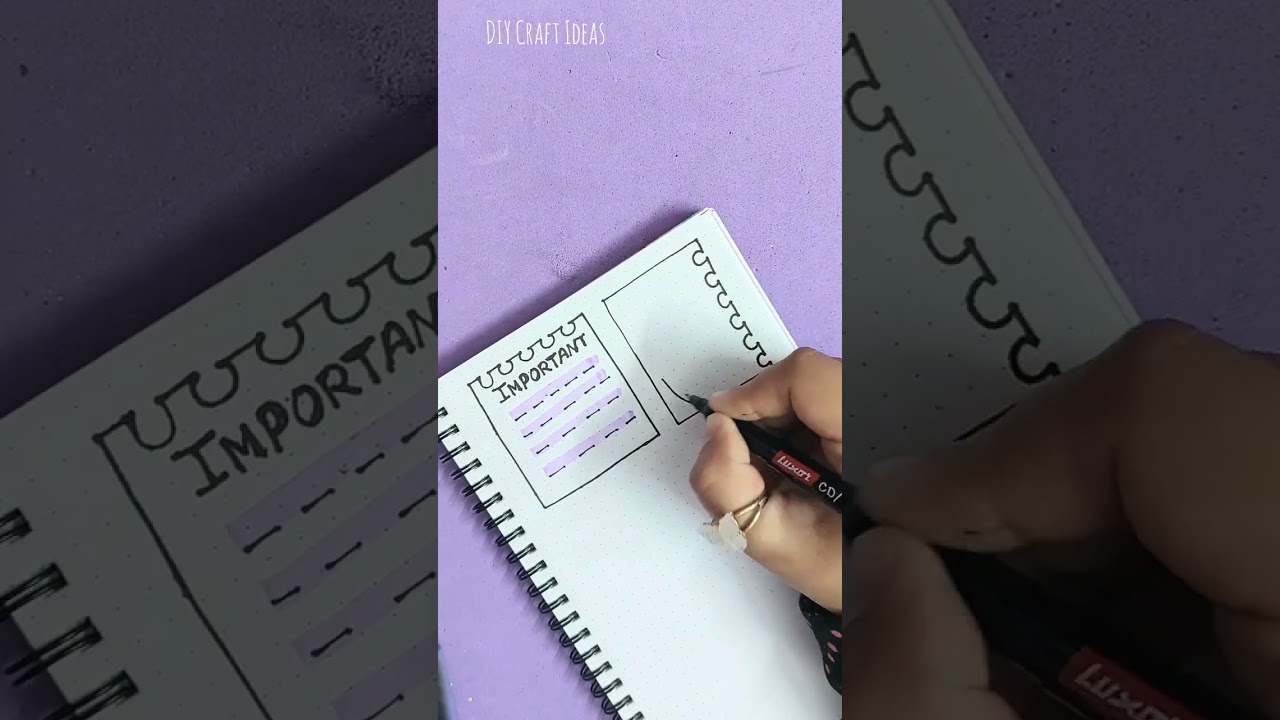 paper notes ideas 💡 |banners design ideas 