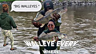 [walleye fishing ] at the Dam.