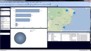 Tutorial Qlikview | Dashboard usando API Google Maps #5