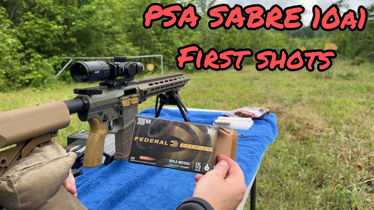 PSA Sabre 10a1 First Range Day - YouTube