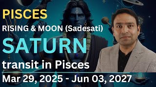 Saturn Enters Pisces How Will It Affect Pisces Rising U0026 Moon Sign  Sade Sati For Pisces Moon