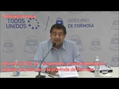 Suspenden, provisoriamente, el ingreso de personas a la provincia de Formosa