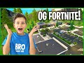 GOING BACK TO OG FORTNITE