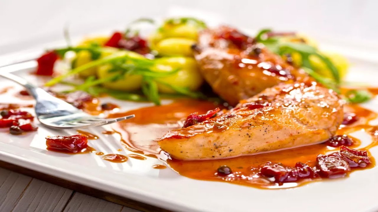 Recette : Suprême de chapon au vin jaune - YouTube