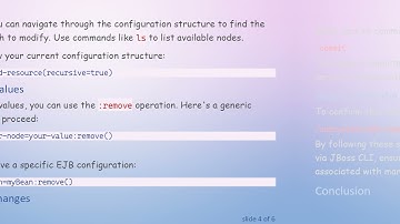 Efficiently Drop or Delete Values from domain.xml in JBoss CLI